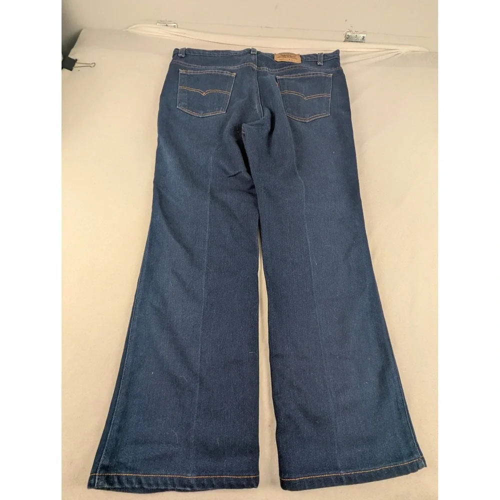 Vintage Levis 517 Bootcut Jeans Mens 42x30 Indigo Blue Made in USA 90s 517-2017